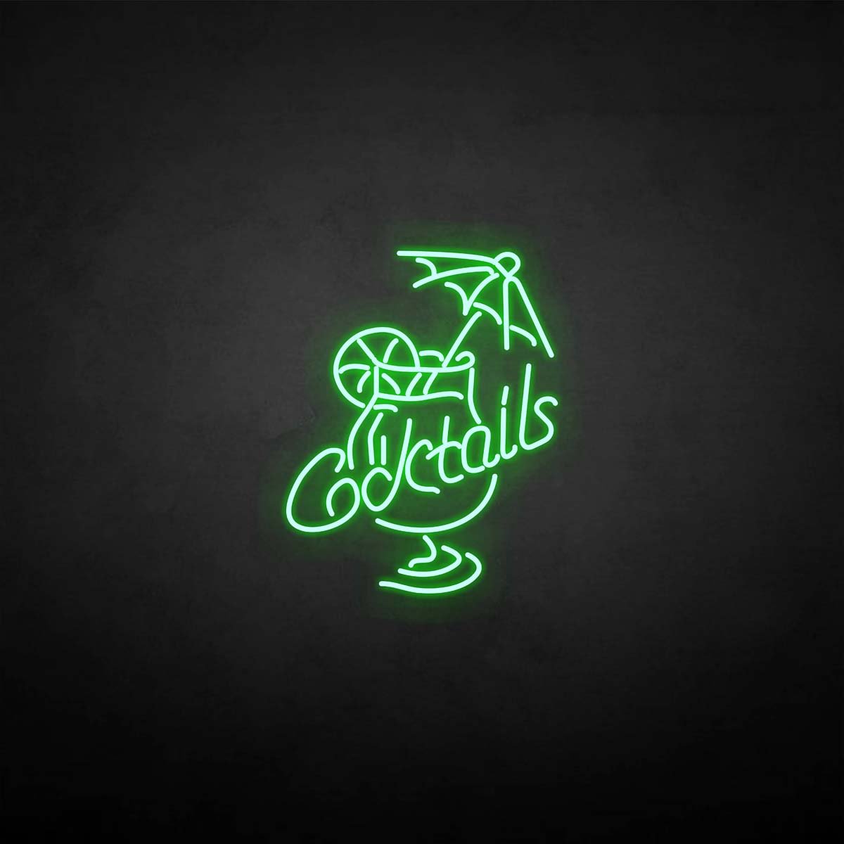 Cocktail neon sign