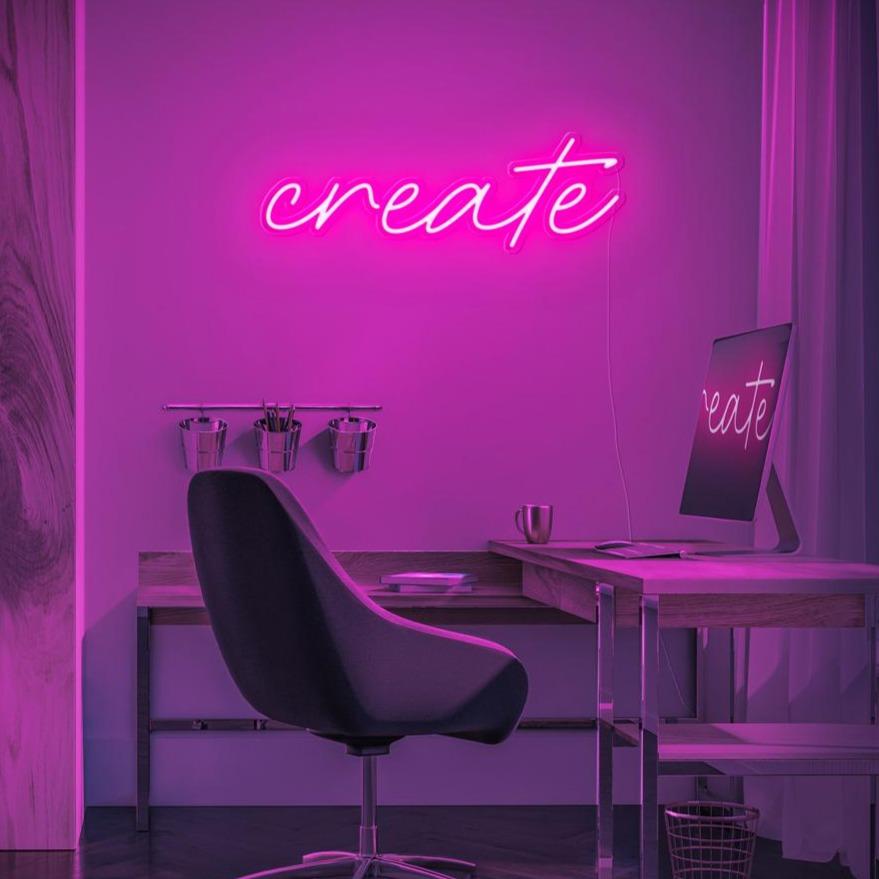 Create Neon Sign